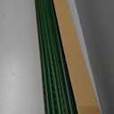Garden Stakes 48 Inches Sturdy Green Plant Sticks 25 Pack, Metal Tomato Stakes Support, Yard Plant Support Cage for Potted Plants, Tomatoes, Trees, Cucumber, Fences, Beans (48 inch)