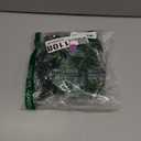 30 Pcs Velvet Bows for Christmas Tree, Pre-Tied Christmas Bows with Twist Ties & Adhesive Dots Vintage Xmas Decor for Garland Wreath Gift Packaging(3 x 3 Inch, Width of 1", Dark Green)