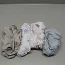 4 Pack Baby Bassinet Sheets - 35"x20" Bedside Bassinet Sheets for Newton, Ezebaby, AMKE(3 in 1) & Other Large Bedside Sleeper | Ultra Soft & Skin Friendly Bassinet Fitted Sheets for Boys Girls (Cyan)