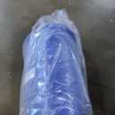 Mozaic Full Size 8-Inch Cotton Twill Gel Dual Memory Foam Futon Mattress, Blue