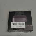 Electric Nail Clipper, Rechargeable Nail Trimmer with LED Light & Nail Storage, One-Touch Quiet Fingernail & Toenail Cutter for Adults & Seniors, USB-C, Long Battery Life Black