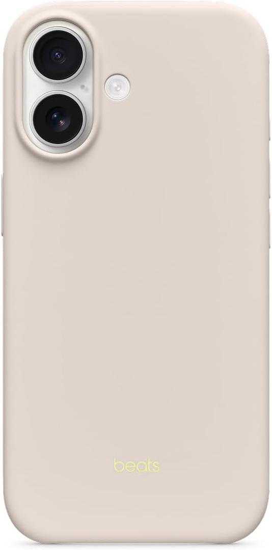 Beats iPhone 17 Case with MagSafe & Camera Control, Matte Finish, Microfiber Lining Lime Stone