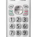 Panasonic Additional Cordless Phone Handset for use with KX-TGD86x Series Cordless Phone Systems - KX-TGDA86W (White)
