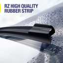 Replacement For HONDA Civic 2021-2016 HR-V 2022-2016 Insight 2022-2019,2014-2010 Accord 2007-2003 + More (Pack of 2), OEM Quality 26 18 Windshield Wiper Blades26 18, J/U Hook Wiper Blades