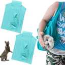 Cat Carrier Pouch,Cat Pouch Cozy Comfort Carrier,Anti-Scratching CatCarrier PouchBag Nail Trimming,Large CatCarrier Restraint Bag for Medication,Administration,Grooming, 2 PCS