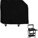 Griddle Cover for Blackstone E-Series 2-Burner 22" Electric Tabletop Griddle with Prep Cart- 600D Grill Cover for Blackstone E Series 22 Electric Griddle, Heavy Duty & Waterproof Outdoor (8003)