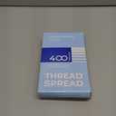 THREAD SPREAD 100% Cotton Pillowcases Standard/Queen Size Set of 2-400 Thread Count Cotton Pillowcases, Ultra Soft Cooling Sateen Weave Pillow Cases for Sleeping, Set of 2 Pillow Covers