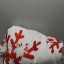 Comforter Set Full Size, Snowflake Merry Christmas 7 Pcs Bedding for Kids and Adults, Winter Snow Bed Sheet Sets with Fitted Sheet 2 Pillowcases & 2 Shams