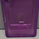 for iPad Air M3 11 Inch 7th Case 2025, for iPad Air M2 6th/5th/4th 11-inch Case 2024/2022/2020, Glitter Slim Heavy Duty Shockproof Cover with Pencil Holder Kickstand, Purple