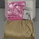 Long Blonde Cosplay Wig for Women with Bandana Sunglasses and Earrings Middle Part Blond Wavy Synthetic Hair Wigs for Womens Costume Halloween Party Daily Wear