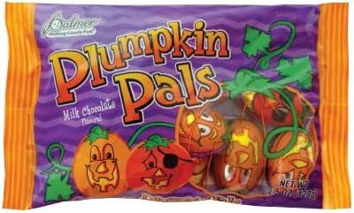 2 x Palmer Milk Chocolate Pumpkin Pals, Creamy and Sweet, Individually Wrapped Halloween Candy Pieces, Making Candy Fun Since 1948 (4.5oz)