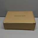 LoforHoney Home Fabric Storage Bins with Lids for Organizing, Foldable Closet Storage Boxes for Shelves, Clothes Baskets with Cotton Rope Handles, Large, Beige & Gray, 4-Pack