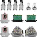 63117271901 63117271902 Xenon Ballast Bulb LED Module Diode Kit Right & Left Fit for BMW 5 Series M5 528i 535i 550i xDrive 2011-2013, 63127262731 63117316217 63117237647
