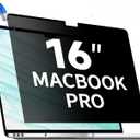 Magnetic Privacy Screen for 16 Inch MacBook Pro (2021-2024, M1, M2, M3, M4, Pro, Max), Removable Matte Computer Privacy Shield Anti Glare Blue Light Filter, Anti-Spy for Mac 16.2'' Protector