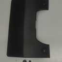 Towing Hook Cover, Black Car Rear Bumper Tow Towing Eye Hook Cover for LR3 2005-2009 LR4 2010-2012 DPO 500011PCL