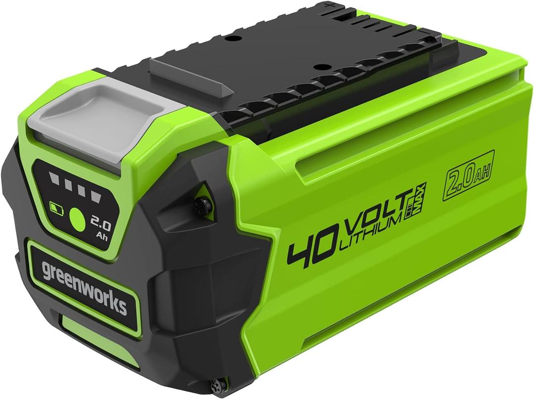 Greenworks 40V 2.0Ah Lithium-Ion Battery (Genuine Greenworks Battery / 75+ Compatible Tools)