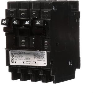 Siemens Q24040CT2 Two 40-Amp Double Pole Circuit Breaker