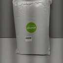 Clothes Drying Hanger with 32 Clips and Drip Foldable Hanging Rack (Light Blue)