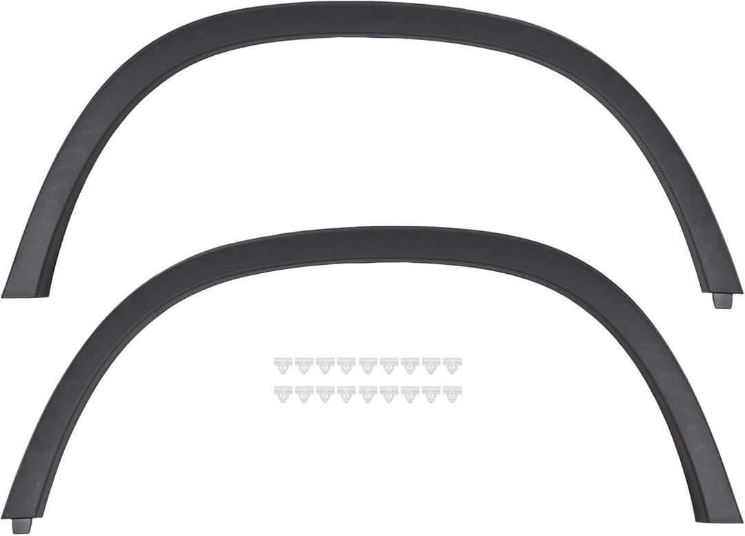 NewYall Front Left and Right Wheel Arch Fender Flare Trim Molding for Chevrolet Trax 2017-2021