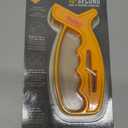 Smith's 10-Second Knife & Scissor Sharpener - Yellow - Aluminum Oxide Fine Grit - Handheld Knife Sharpener