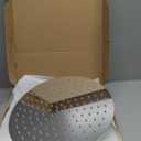 BSTIIU 12 Inch Round Rainfall Shower Head, High Pressure Overhead Shower Heads, Wall Ceiling Mounted Ultra Thin Stainless Steel Shower Head, Chrome