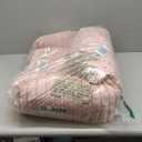 Bedsure Cute Cat Couch for Pets - Fluffy Cat Sofa with Premium Soft Corduroy Fleece, Fuzzy Pet Couch Bed with Removable Washable Cover, Supportive Chair for Indoor Cats, 24inch, Blush Pink (24x18x10")