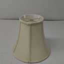 Royal Designs, Inc. True Bell Lamp Shade, UNO Table Lamp Fitter, Eggshell, 4"" x 8"" x 7.25""" (BS-704UT-8EG)