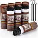 Gueevin 200 Pcs Willow Charcoal Sticks, Willow Charcoal, Artists, Beginners, Students, Perfect for Sketching, Drawing, Shading, and Fine Art Christmas Gifts for Art (5-7mm)