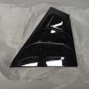 Racing Style ABS Material Rear Side Window Louvers Air Vent ScoopShades Cover Blinds Trim for Altima 2019 2020 2021 2022 2023 2024 2025 (Bright Black)