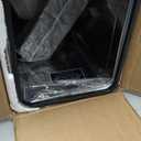 iTouchless 13 Gallon Patented Sensor Trash Can with AC Adapter & Odor Filter, Original Inventor 50L Automatic Kitchen Garbage Bin, Fingerprint-Proof Stainless Steel, Pet-Proof Lock, Soft-Close, Silver