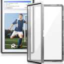 DEDC PSA Slab Case 2 Pcs Magnetic Metal Graded Card Protector for CGC/CSG Display and Guard Holder Bumper with U-V Protection for Baseball Football Gaming Sports Cards