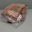 Non Slip Thick Shaggy Chenille Bathroom Rug Sets 2 Piece, Thickened Hot Melt Rubber Bottom Bath Mats for Bathroom, Bath Rugs Quick Dry Machine Washable for Shower (Burnt Orange, 32"x20" Plus 17"x24")