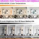 Wireless Sconces Set Of 2,10000 mAh Large Capacity Battery Wall Sconce Up To 70 Hours Use Time,360 Rotation RGB Multiple Colors,Rechargeable Wall Sconce With Remote,Perfect Sconces Wall Decor, One Size