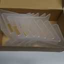 Boloyo Acylic Upright Display Stand, 10PC 4 Inch Clear Display Holder Easel Base Picture Frame for Home Office School Store to Display Book, Vinyl Record, Album, LP Cover, Artworks, CDs