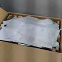 ECOVACS DEEBOT T90 PRO OMNI Robot Vacuum and Mop, 30,000Pa Suction, Instant Self-Cleaning OZMO Roller Mop, TruEdge Deep Edge Cleaning, ZeroTangle, Hot Water Wash & 145F Air Dry, AI Obstacle Avoidance