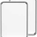 Baking Sheet Set of 2, Bastwe 18 inch Commercial Grade Stainless Steel Baking Pan, Professional Bakeware Oven Tray, Healthy & Non-toxic, Rust Free & Mirror Finish, Easy Clean & Dishwasher Safe