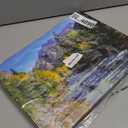 SKASNFAI Colorado River Wall Art Colourful Mountains Stream for Pictures Office Decor Living Room Nature Landscape Photography Artwork Print Framed (12L x 16W)