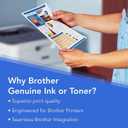 Brother LC1033PKS, LC-103, Innobella High-Yield Ink, 600 Page-Yield, 3/Pack, Cyan-Magenta-Yellow