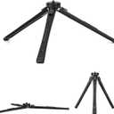 Zeadio Heavy Duty Metal Tripod Stand - Adjustable Universal Small Table Tripod for Camera, Gimbal, Action Cam, Camcorder, Microphone, LED Light, etc(40kg/88lb Load)
