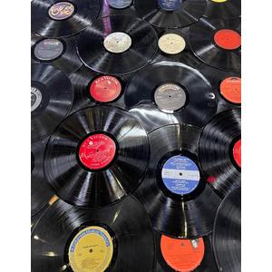 Creative Picture Frames Factory Records 12 Inch Genuine Vintage Vinyl Record for Display Wall Decorations Decor Theme Party Music Favor Placemats Art Projects (Pack of 25)