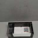 1/64 Scale Diecast Display Case for Hot Wheel Storage with LED Lights, Stackable Electric Garage with Voice Control, 3 Replaceable 3D Scenes Parking Lot Diorama for Model Cars (Black)