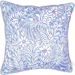 Lilly Pulitzer 20" Square Decorative Throw Pillow for Indoor and Outdoor, Decor Pillow for Couch or Patio (Summer Shorelines)