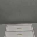 SpaceAid 30" Wide Kitchen Shelf Organizer for Stove, Magnetic Bamboo Spices Shelf for Home Stove Kitchen Storage Organization (Fit for Flat Top Only, White)