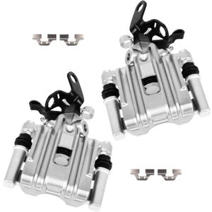 cciyu Rear Left & Right Disc Brake Calipers Assembly 19B6650 19B6651