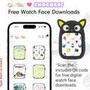 Sonix x Sanrio Apple Watch Cover | Bumper Case for Apple Watch | Protective Silicone Cover | Fits 38mm/40mm/41mm | Chococat - Black