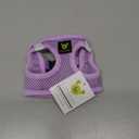 EcoBark Premium Quality Step in Dog Harness - Teacup Dog Harnesses - Perfect Puppy Harness - Luxury Soft Mesh Step in Vest - No Pull Mini Body Halter - Toy Breed Harnesses (XXXS, Lavender) (XXXS- 2 to 3 lbs- Chest up to 10 in (Pack of 1))