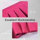 Fuchsia Valances for Windows - Rod Pocket Curtain Valances for Kitchen or Living Room,Pack of 1 (Fuchsia, 39" W x 20" L)