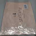 SERISIMPLE Viscose Bamboo Men's Breathable Quarter Thin Ankle High Socks - Comfort Cool Soft 5 Pairs (Large, Brown)