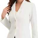Allegra K Women's Work Office Blazer Stretch Lapel Collar Long Sleeve Jacket Suit Blazer
XL
