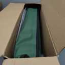 Heated Cat House for Outside, Waterproof Awning & Escape Door Heated Cat Houses for Indoor/Outdoor Cats in Winter, Elevated & Insulated Outdoor Cat Shelter for Feral Cat(Green, 25.2"x16.5"x13")